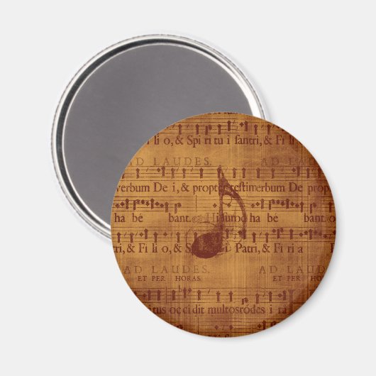 Musikalische Note Magnet (Vorderseite/Rückseite)