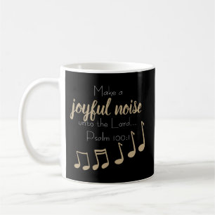Musikalische Note Musiker Sänger Gitarre Schlagzeu Kaffeetasse
