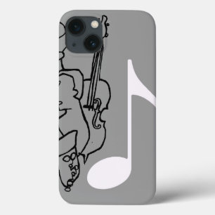 musikalische Note und Band iPhone 13 Hülle