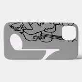 musikalische Note und Band Case-Mate iPhone Hülle (Rückseite (Horizontal))