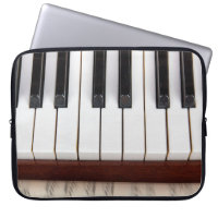 musikalische Noten auf dem Hintergrund eines piano