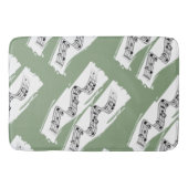 Musikalische Noten Badematte (Vorderseite)