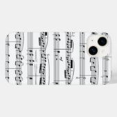 musikalische Noten Case-Mate iPhone Hülle (Rückseite (Horizontal))
