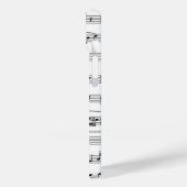 musikalische Noten Case-Mate iPhone Hülle (Rückseite / Links)