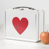 Musikalische Noten im Herzen, Metal Lunchbox (Beispiel)