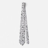 Musikalische Noten Krawatte (Vorderseite)