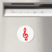 Musikalische Noten Magnet (In Situ (Geschirrspüler))