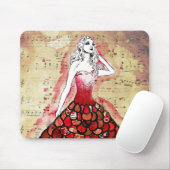 Musikalische Noten! Mousepad (Mit Mouse)