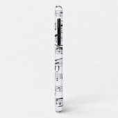 Musikalische Noten Piano Sheet Music Custom Case-Mate iPhone Hülle (Hinten/Links)