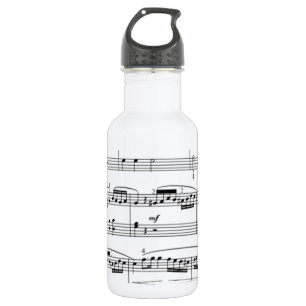 musikalische Noten Trinkflasche