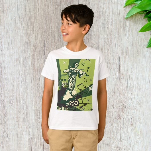 Musikalische Notizen für den Violinspieler T-Shirt