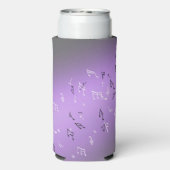 Musikalische Notizen im Mondlicht Selters Dosenkühler (Seltzer Rückseite)