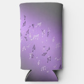 Musikalische Notizen im Mondlicht Selters Dosenkühler (Vorderseite)