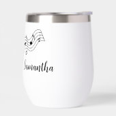 Musikalische Notizen Kerndesign Thermal Wine Tumbl (Links)