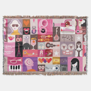 Musikalische Pop Decke