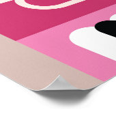 Musikalische Pop Poster (Ecke)