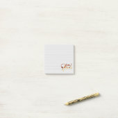 Musikalische Post-it-Notizen Post-it Klebezettel (Auf Schreibtisch)