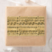 Musikalische Punktzahl Altes Pergamentpapier Desig (Insitu)