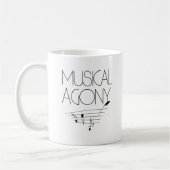 musikalische Qual Kaffeetasse (Links)
