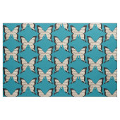 Musikalische Schmetterlinge - Stoff (Fat Quarter (45,7 x 55,9 cm))