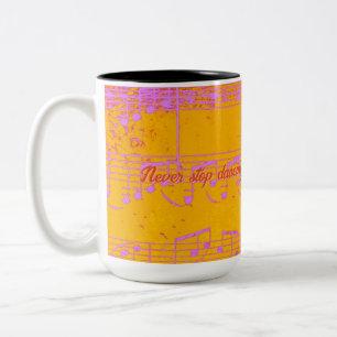 Musikalische Schritte - Citrus Jam Tasse