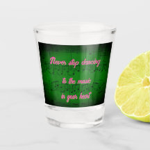 Musikalische Schritte - Forest Fanfare Shot glass