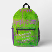 Musikalische Schritte - neuer Jazz-Rucksack