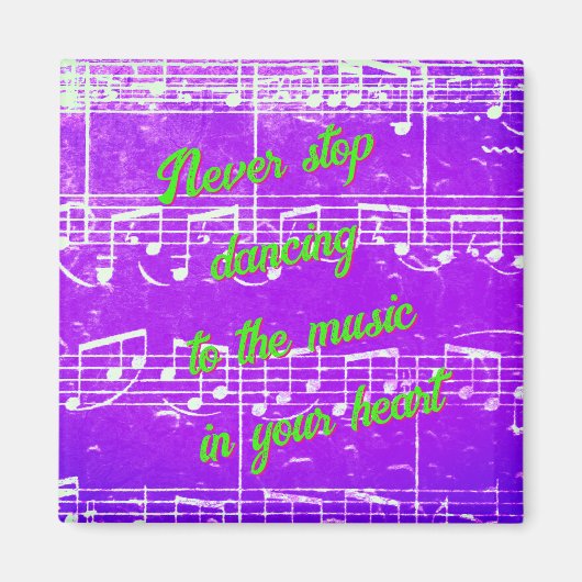 Musikalische Schritte - Royal Dance Magnet (Vorne)