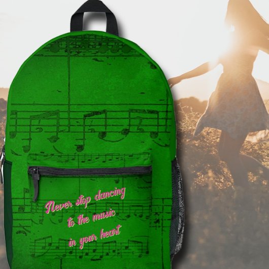 Musikalische Schritte - Rucksack "Forest Fanfare"