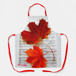 Musikalische Schürze