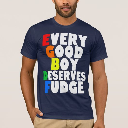 Musikalische Skala im Regenbogen T-Shirt (Vorderseite)