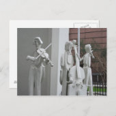 Musikalische Skulptur Postkarte (Vorne/Hinten)