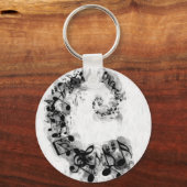 Musikalische Spirale Schlüsselanhänger (Vorderseite)