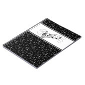 musikalische Symbole Notizblock (Linke Seite)