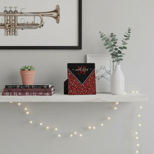 Musikalische Symbole personalisiert Fotoplatte