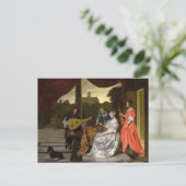 Musikalische Szene in Amsterdam Postkarte (Stehend Vorderseite)