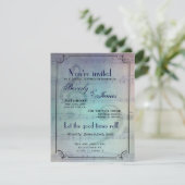 Musikalische themed Brautpartyeinladung Einladung (Stehend Vorderseite)