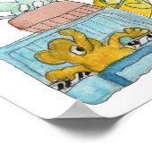 Musikalische Tiere Poster (Ecke)