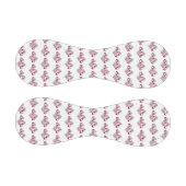 Musikalische Tischtennisnotizen mit Sakura-Blume Baseball (Paneele)