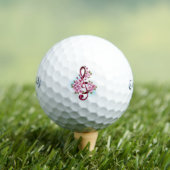 Musikalische Tischtennisnotizen mit Sakura-Blume Golfball (Insitu T-Shirt)