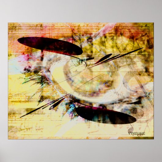 Musikalische Träume Poster (Vorne)