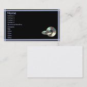 Musikalische Visitenkarten Visitenkarte (Vorne/Hinten)