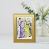 Musikalische Vorstellung Postkarte (Stehend Vorderseite)