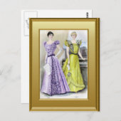 Musikalische Vorstellung Postkarte (Vorne/Hinten)