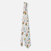 Musikalische Waldtiere Krawatte (Rückseite)