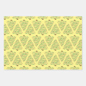 Musikalische Weihnachtsbaumwrapping Paper Sheets Geschenkpapier Set (Vorderseite 3)