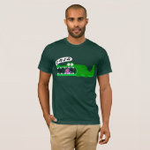 Musikalischer Alligator T-Shirt (Vorne ganz)