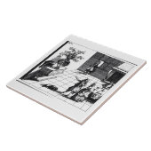 Musikalischer Baum des Vogelliedes, erschienenes Fliese (Seite)