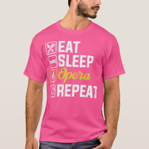 Musikalischer Chor Opernsänger T-Shirt