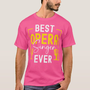Musikalischer Chor-Sängerin T-Shirt